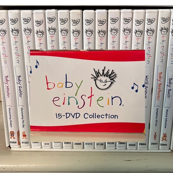 Disney Media Baby Einstein 5 Dvd Collection Box Set Baby Learning
